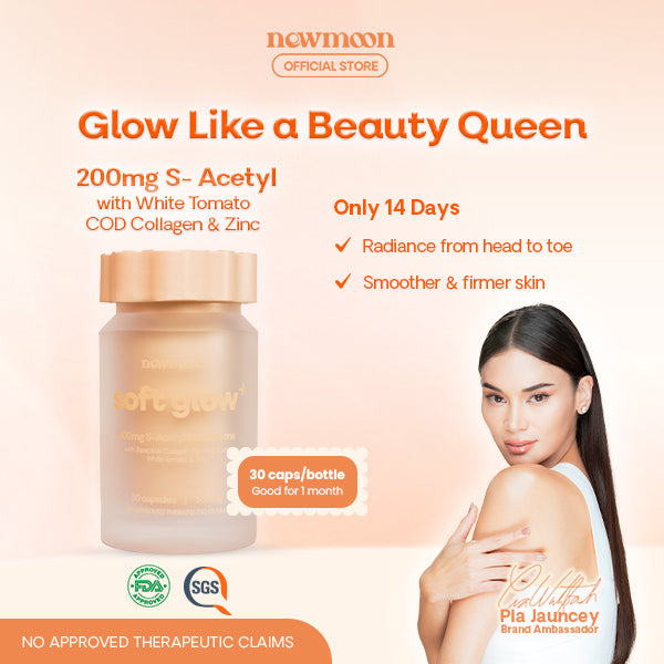 new moon s acetyl glutathione review Amazon.com: Beauty Milk by Dear Face Soft Glow S-Acetyl + Rosehip + Marine Collagen + Vitamins & Zinc Food Supplement Brighter skin, better wellness with